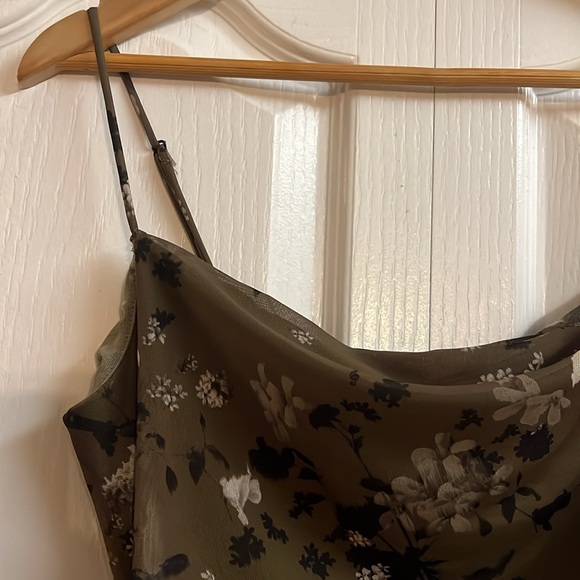 All Saints Ulla Mesh Draped Kora Midi Dress size 8 - Picture 6 of 8